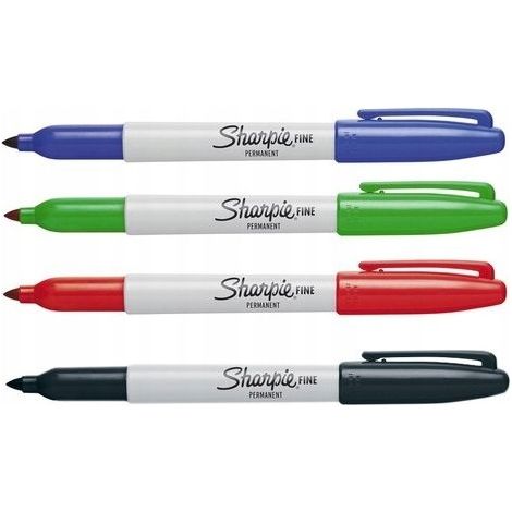 Rotulador de punta fina PM-SHARPIE08 azul (1/5)