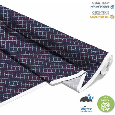 Dekorativer Outdoor-Stoff Oxford - Motivgitter I DX083 (1/5)