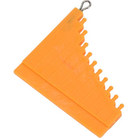 Jauge de Mesure pour Hair Rig de Pêche à la Carpe - Outil de Montage et Accessoires (1/5)