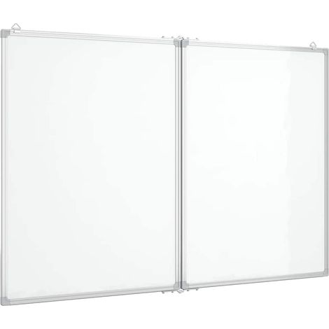 Faltbares Magnetboard 120x100x1,7 cm Aluminium