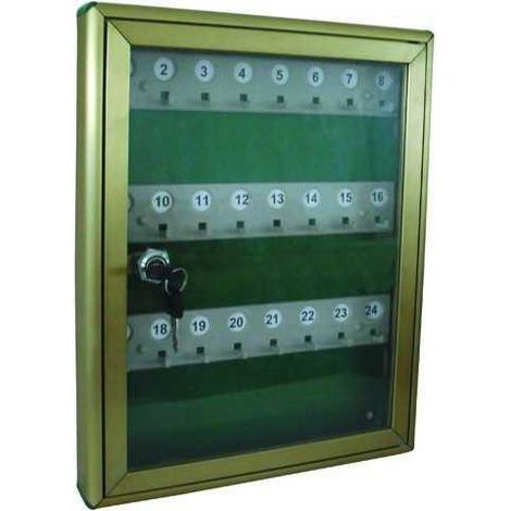 Panneaux porte-clés Blinky en aluminium 24 emplacements cm.29X37X4