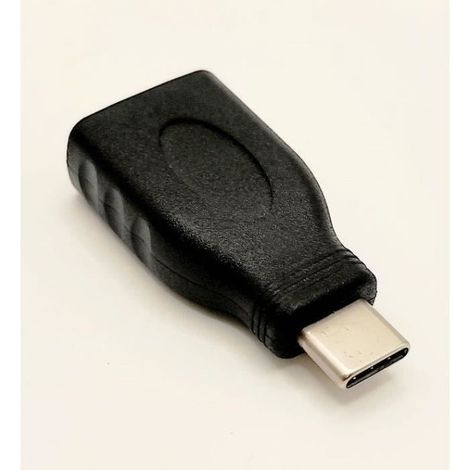 Adaptateur monobloc USB-C mâle / A 3.0 femelle - LINEAIRE - AD331 (1/4)