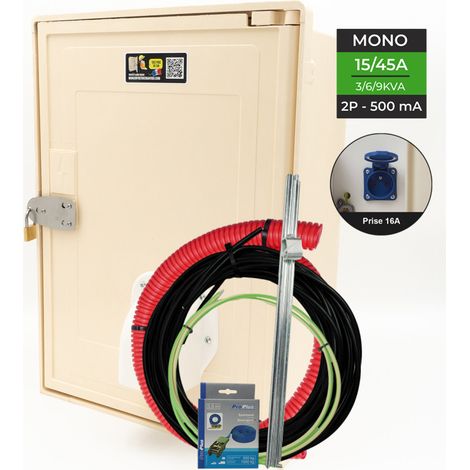 Coffret 10 mètres 3/6/9 KW "AERIEN" COMPLET (1/5)