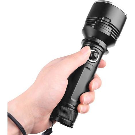 Lampe de plongée.lampe de poche de plongée sous-marine.super lumineuse de 5000 lumens avec 3 modes.avec batterie 26650 et chargeur
