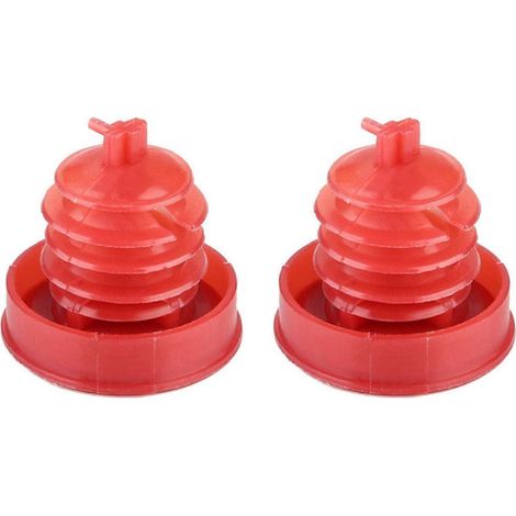 2 bouchons de réservoir de pompe de direction assistée 53697SB3952 pour Honda Accord et Civic (1/5)