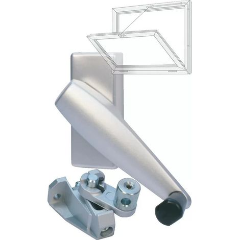 COMTRA BOXMIS050-ST Chiude lo specchio di poppa in ALU grigio maestrale in 5 m.