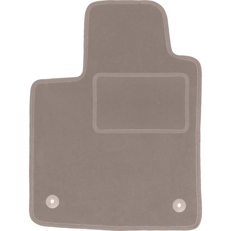 Tappetino beige per conducente: Renault Twingo II hatchback (2007-2014)