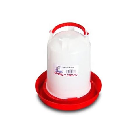 GYC Bebedero para Aves con Asa, Plástico Resistente, 1,5 Litros