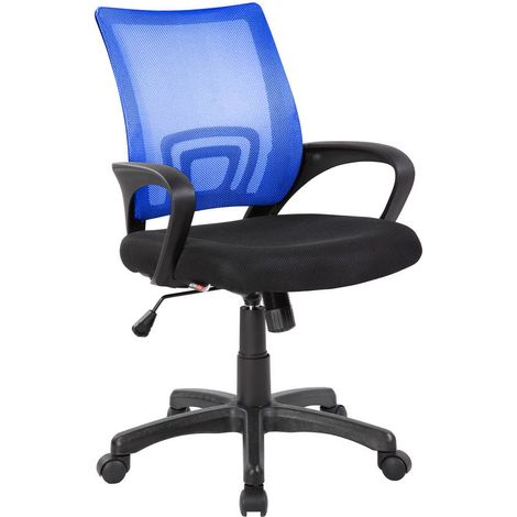 Silla con Ruedas - Sillón de Oficina Negro