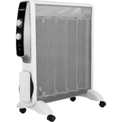 Elektrischer Heizkörper avant av7577white 2000W einstellbares Thermostat