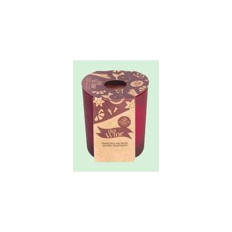 Candela profumata alla soia "Smell Me Hot Wine" da 130 ml