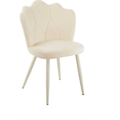 Sillas Comedor - Silla Olyra Terciopelo - Beige