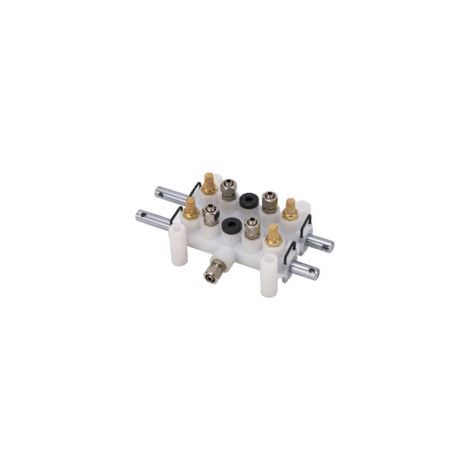 Valve d'air de commande au pied Accessoire pour compresseur en aluminium Remplacement direct pour démonte-pneus Diamètre 8 mm