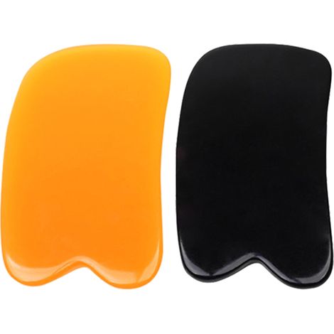 Outil de massage Gua Sha, planche de massage Gua Sha pour le corps, outil de massage d'acupuncture et de spa pour le visage, le dos et les bras. (1/5)