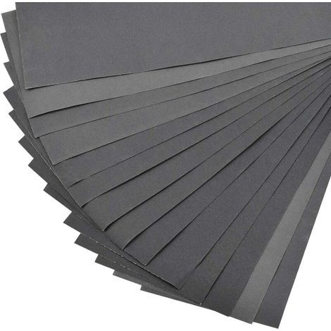 Schleifpapier für Holz, feines Schleifpapier, Schleifpapier für Nass- und Trockenschleifen, Körnung 400, 600, 800, 1000, 1200, 1500, 2000. Schleifpapier für Möbel, Fahrzeuge, Metall, Glas, Jade und Au (1/5)