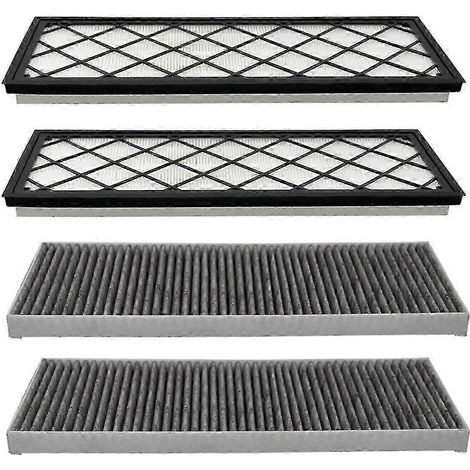 Cabin filtre à air HEPA air Intake remplacement de filtre avec charbon actif pour 2020-2023 modèle Y Acc (1/5)