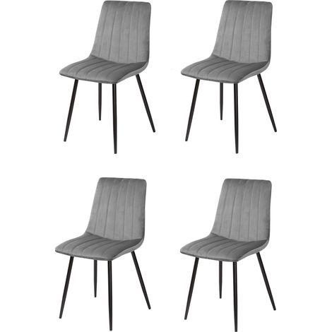Pack de 4 sillas de comedor estilo Vintage Modelo Iria (1/5)