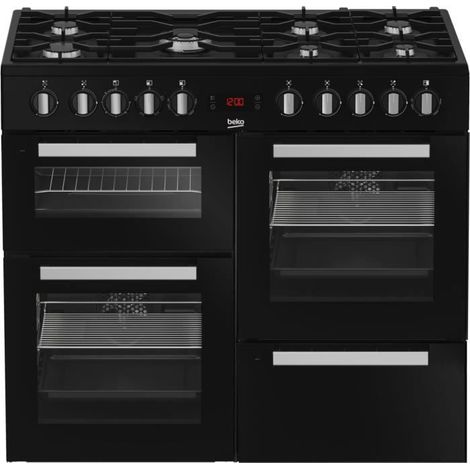 piano cottura a gas 159l 7 fuochi nero - PF335325DB - Beko