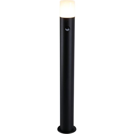 Lampe de jardin Colorado 80cm noir avec capteur - 39240BK-800PIR