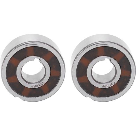 Lot de 2 roulements unidirectionnels CSK8PP 8x22x9mm avec rainure de clavette intérieure - Fournitures industrielles (1/5)