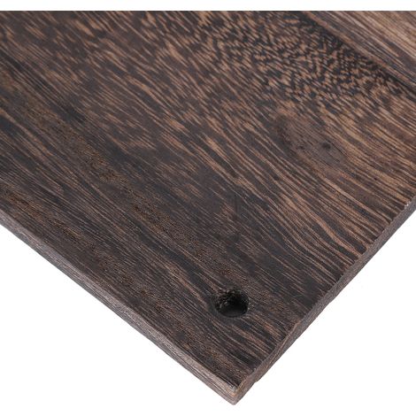2-teiliges antikes Wandregal aus Holzseil, 45 x 13,8 cm – Dekorative Aufbewahrung für Hängepflanzen, für drinnen und draußen, Balkon (1/5)