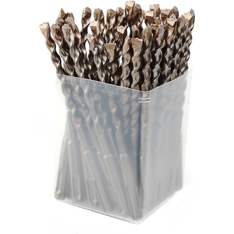 Foret marteau twister plus Ø 8 mm lg 110 mm - Boite de 50 pièces - DIAGER - 108RD08L0110 (1/3)