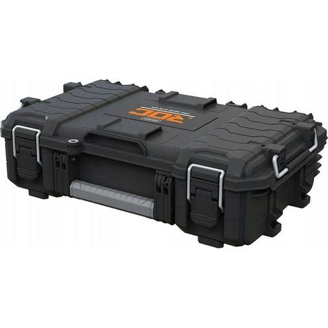Keter Pro Gear Caja de herramientas negra robusta y modular