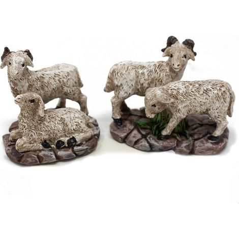 Capre e Pecore 4,5 cm Set 2 modelli 49530
