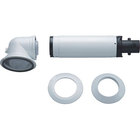 Kit base scarico fumi per caldaie a condensazione bosch diam. 60/100