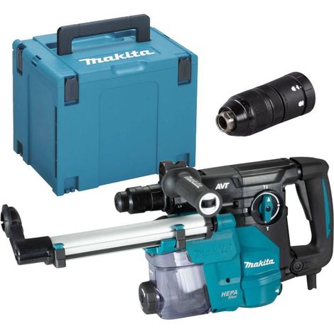 Makita – Perforateur burineur SDS-Plus 1050 W 30 mm – 3,9 Joules de force de frappe – Pour béton armé – HR3012FCWJ (1/10)