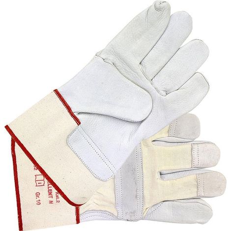 Gants en cuir "Excellent N", qualite top EN 388, Cat. 2, Taille 10