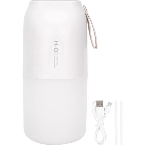 300-ml-Ultraschall-Diffusor mit USB-Aufladung, Dual-Nebel-Funktion und weißem Nachtlicht, 2 Geschwindigkeitsstufen (1/5)