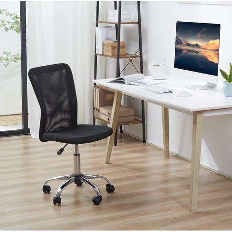 Silla escritorio ergonómica sin brazos ajustable OKMYHOME (1/3)
