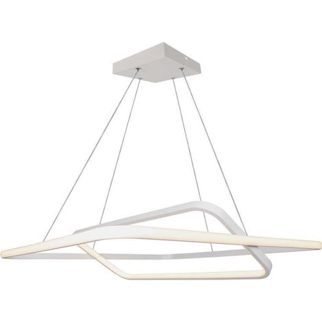Lámpara colgante LED V-TAC de 50 W, 60 x 60 x 120 cm, luz blanca cálida, regulable