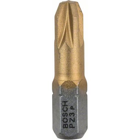 Bosch 25x  punta avvitatore  Max Grip,  PZ 3,  25 mm  - 2607002492