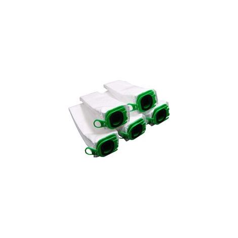 Confezione da 5 sacchetti per la polvere Premium compatibili con gli aspirapolvere a batteria Vorwerk Kobold VB100 VB 100 FP100 FP 100 di FSProdukte H265 (1/5)
