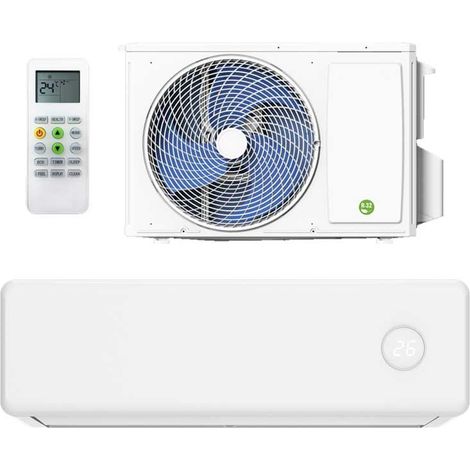 Climatiseur réversible mural 2260 frig – Pompe à chaleur – A++ froid, A+ chaleur – Fonction I.Feel – Minuteur programmable – Silencieux – HTW (1/3)