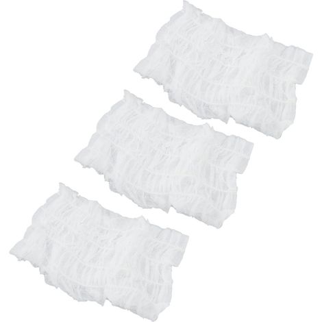 Bandeau de Spa en Tissu Non tissé élastique pour Maquillage, Blanc, 100 Pièces, Usage Unique, adapté aux Salons de beauté, de Massage, aux Hôtels, aux Outils Ménagers (1/5)