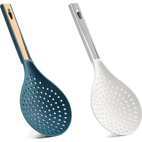 Passoire multifonction pour cuisine, cuillère écumoire en acier inoxydable, ustensile de cuisson, 1 pièce. (1/5)