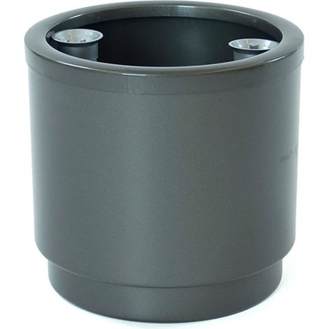 PLASTIKEN Hydroplanter Anthrazit Farbe 26cm