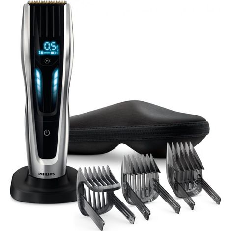 Philips HC9450/20 Cortapelos negro y plata