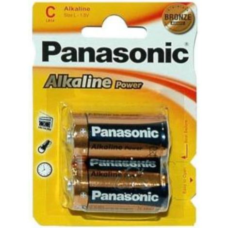Pilas alcalinas Panasonic LR14 1.5V (C) 2 uds.