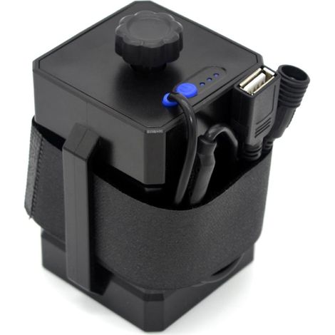 Boîtier Batterie 16V avec 4 x 26650, Double Interface USB Étanche, Grande Capacité Portable (1/3)