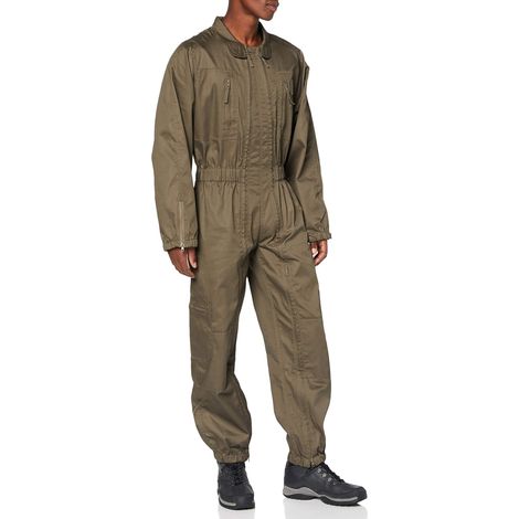 Brandit Flight Suit, Uomo, Olive, 3XL