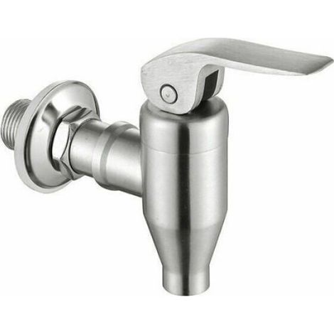 Robinet de Remplacement - Acier Inoxydable - Pour Distributeur de Boissons - Style Poussoir - 16 mm - 1 Pièce (1/5)