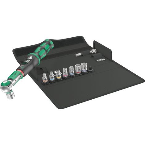 Wera Safe-Torque A 1 Imperial Set 1, 1/4" Vierkant, 2-12 Nm, 10-teilig (1/5)