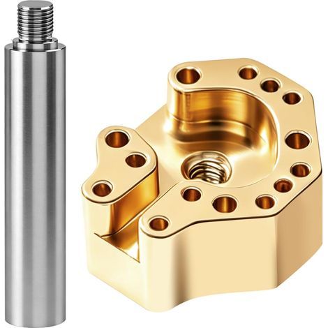 2 pointes de fer à souder pour joystick avec adaptateur, manettes One et Switch pour PS5, PS4 et Xbox Series X/S, en cuivre chromé multi-trous, conduction thermique rapide et (1/5)