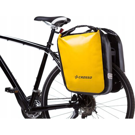 Crosso Dry 60 Fahrradtaschen  Crosso System  Gelb