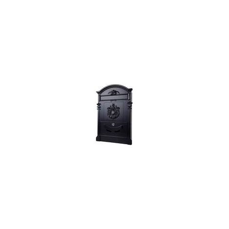 C CASSETTA POSTALE REGIA MAXI NERO 9005 30X9.5X46CM