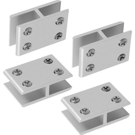 Pince de Verre en Alliage D’aluminium 10-12mm 4 Pièces (1/5)